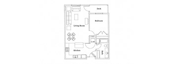 Cypress Court Apartments St Cloud MN 1Bedroom 1 Bath Apartment