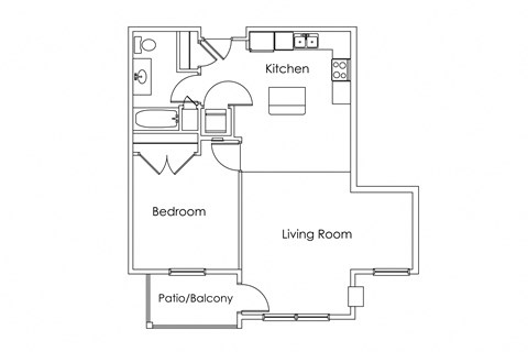 Cypress Court Apartments St Cloud MN 1 Bedroom 1 Bath Apartment