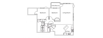 Cypress Court Apartments St Cloud MN 2 Bedroom 2 Bath Apartment