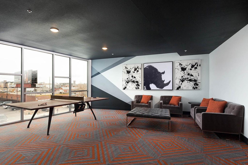 Leisure Room with Ping Pong and Couch