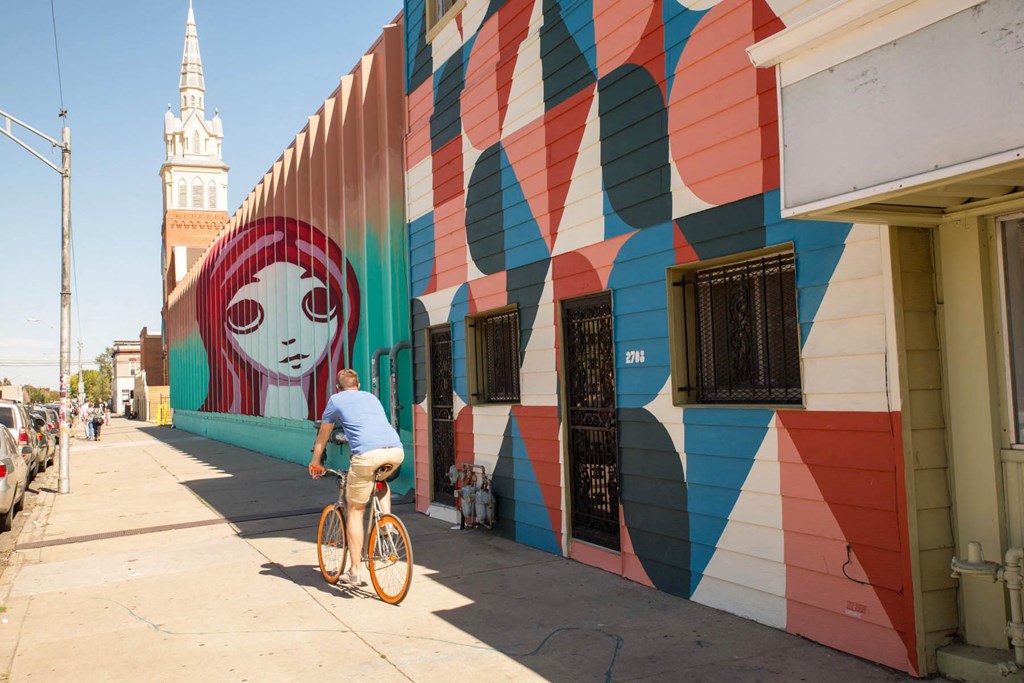 Bike Riding on Street