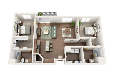 1220 55th Ave S Studio-3 Beds Apartment for Rent - Photo Gallery 19