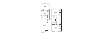 a floor plan of a house