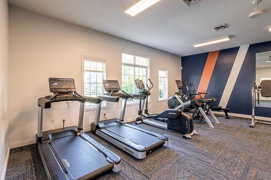State-of-the-art fitness center.