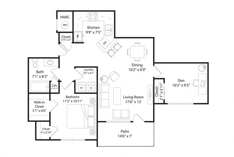 701 Lakeside Drive 1-3 Beds Apartment for Rent - Photo Gallery 35