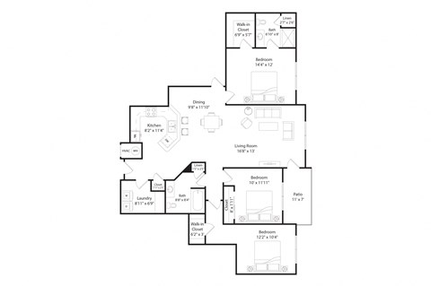 701 Lakeside Drive 1-3 Beds Apartment for Rent - Photo Gallery 43