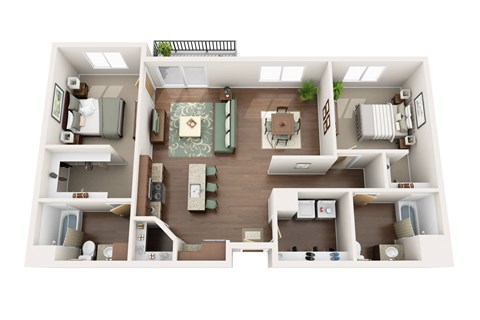 3841 Knudsen Ave Studio-3 Beds Apartment for Rent - Photo Gallery 18