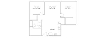 Grand Forks ND Two Bedroom Apartment