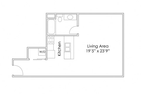 Grand Forks ND Studio Apartment