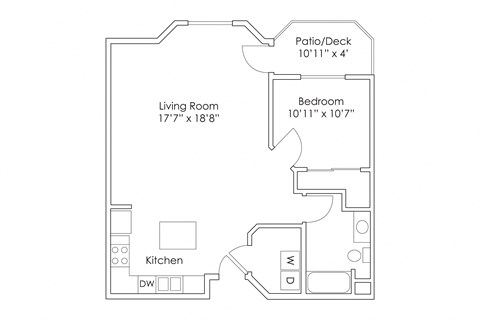615 10th St NE 1-3 Beds Apartment for Rent - Photo Gallery 15