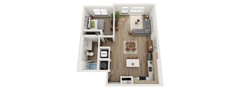 1 Bedroom, 1 Bath 831 Sq Ft - Railway Flats, Loveland, CO