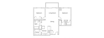 Monticello Village MN 2 Bedroom 2 Bath Apartment