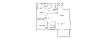 Monticello Village MN 2 Bedroom 2 Bath Apartment