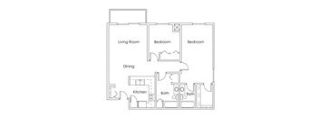 Monticello Village MN 2 Bedroom 2 Bath Apartment