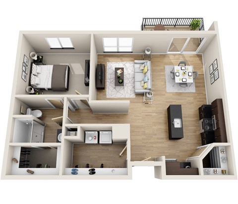 3103 E Calgary Studio-3 Beds Apartment for Rent - Photo Gallery 12