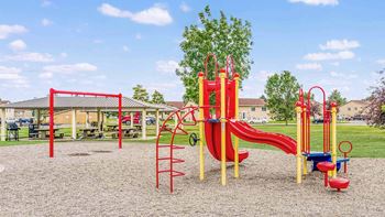 our apartments have a playground for kids to play