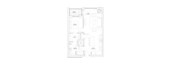 the everly condo floor plan  residences at the galleria  floor plan closet