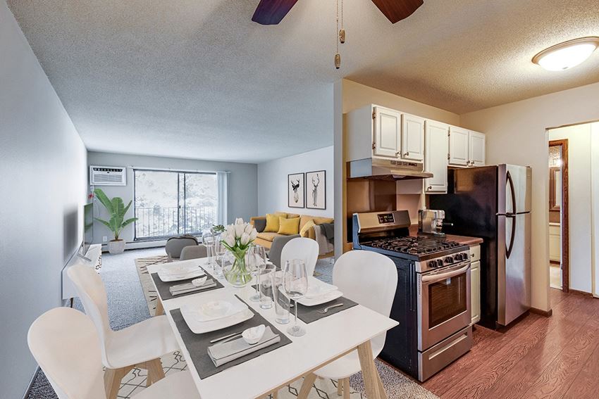 PalisadesApartmentsRamseyMNDiningRoomKitchen
