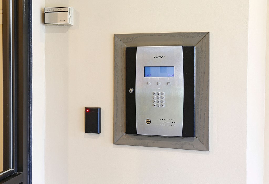 Kantech Intercom system with fob reader.