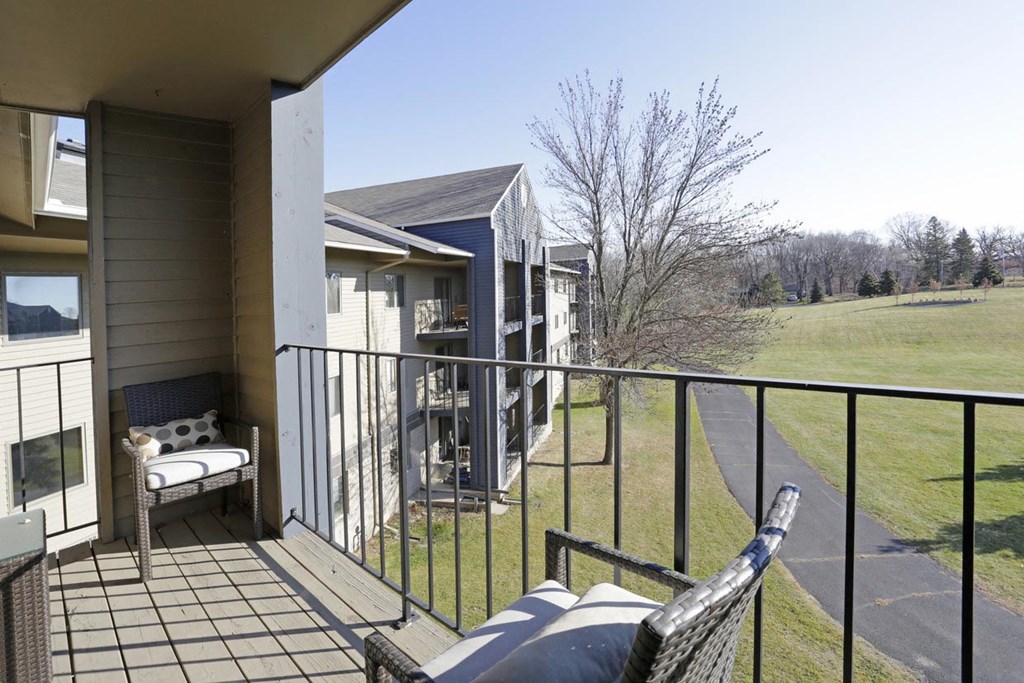 Private Patio with View