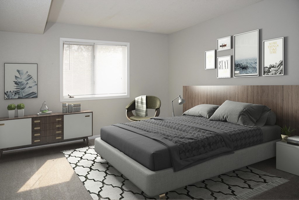 Bedroom with Natural Light