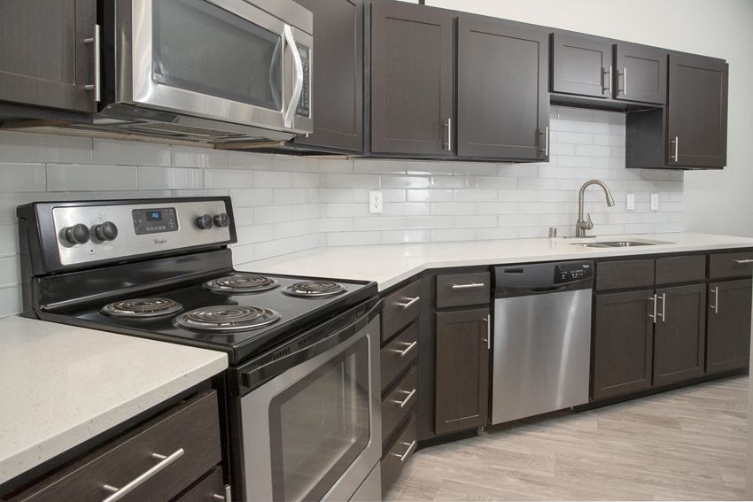 Kitchen with Appliances - Photo Gallery