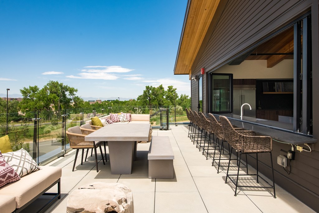 The Open Air Lounge is part sanctuary, part outdoor dining room, and everything in between.