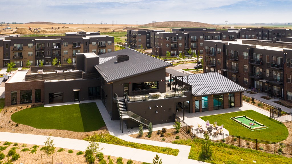 Railway Flats in Loveland, CO community clubhouse 