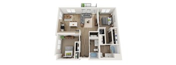 2 Bedroom, 2 Bath 1,166 Sq Ft - Railway Flats, Loveland, CO