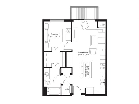 20 6th Street NE Studio-3 Beds Apartment for Rent - Photo Gallery 30