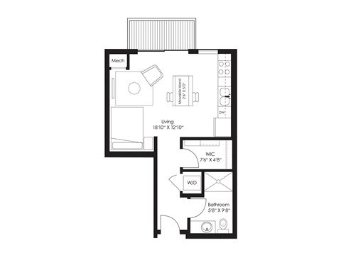 20 6th Street NE Studio-3 Beds Apartment for Rent - Photo Gallery 26