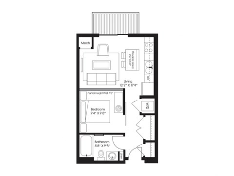 20 6th Street NE Studio-3 Beds Apartment for Rent - Photo Gallery 27