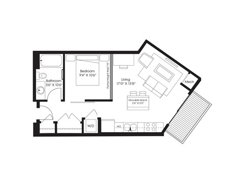 20 6th Street NE Studio-3 Beds Apartment for Rent - Photo Gallery 29