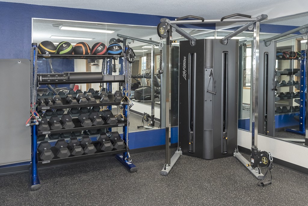 RiverPointeApartmentsFridleyMN-Fitness Center Strength Equipment1