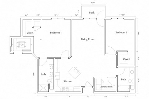 2130 S 12th St 1-3 Beds Apartment for Rent - Photo Gallery 25