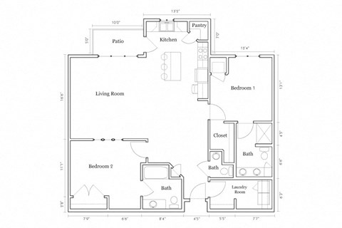 2130 S 12th St 1-3 Beds Apartment for Rent - Photo Gallery 26