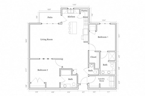 2130 S 12th St 1-3 Beds Apartment for Rent - Photo Gallery 28