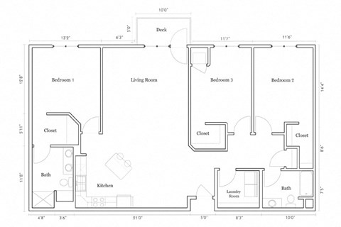 2130 S 12th St 1-3 Beds Apartment for Rent - Photo Gallery 32