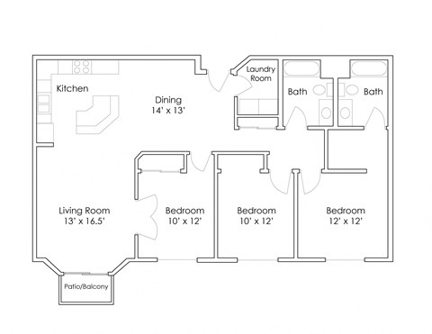 2460 Village Lane Studio-3 Beds Apartment for Rent - Photo Gallery 24