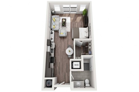 S1 Floor Plan at Dylan at RiNo, Denver, CO