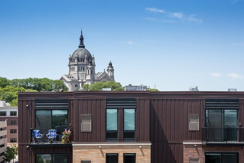 a building with a clock tower on top of it