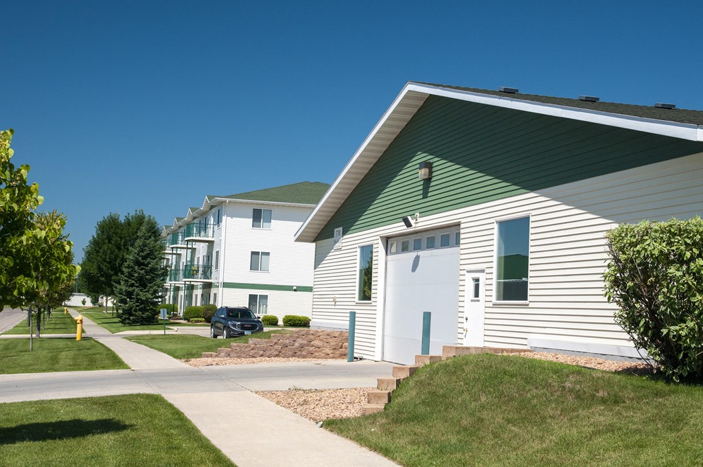 Underground parking garage available with elevator access.