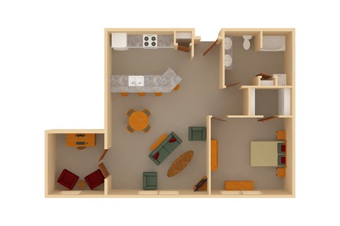 1211 7th Ave S Studio-2 Beds Apartment for Rent - Photo Gallery 11