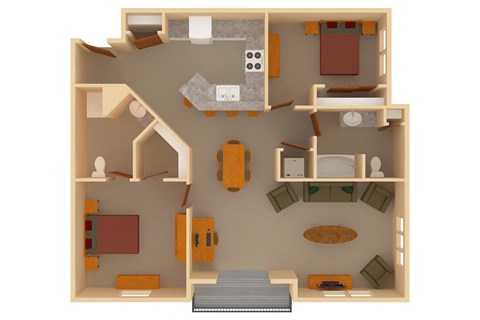 1211 7th Ave S Studio-2 Beds Apartment for Rent - Photo Gallery 12