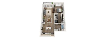 1 Bedroom, 1 Bath 800 Sq Ft - Railway Flats, Loveland, CO