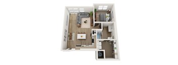 1 Bedroom, 1 Bath 815 Sq Ft - Railway Flats, Loveland, CO