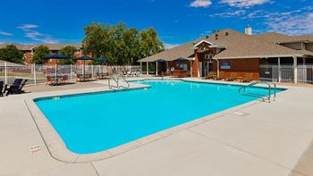 Outdoor Pool With Sundeck