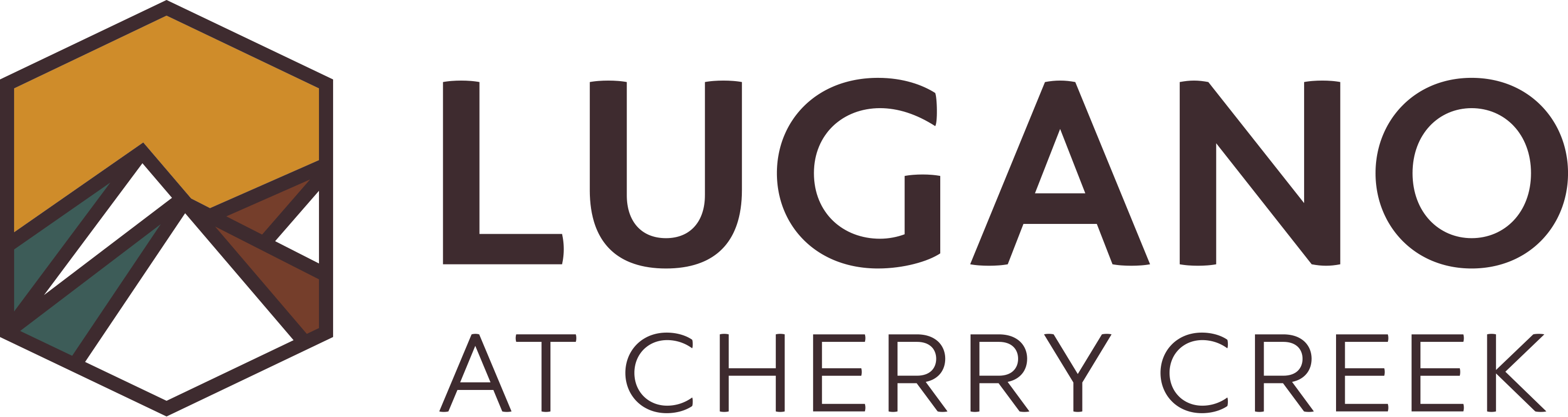 a logo with the words lucan on a black background