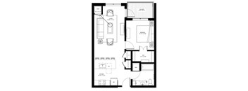 a floor plan of a home
