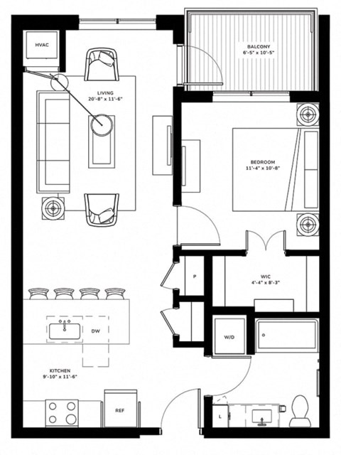 a floor plan of a home